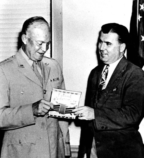 File:Raymond Weeks with Eisenhower.jpg