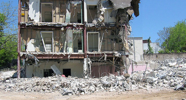 File:Otto Marx residence demolition 2005.jpg