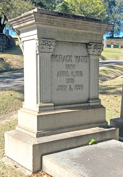 File:Horace Ware headstone.jpg