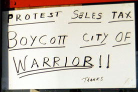 File:Warrior sales tax boycott sign.jpg