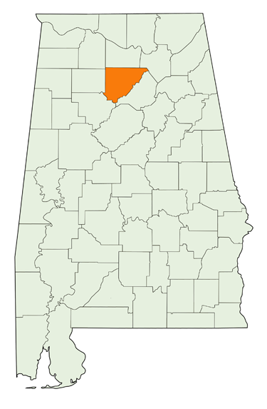 File:Cullman County location map.png