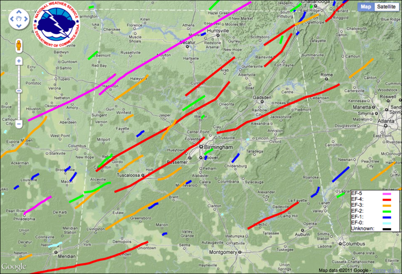 File:April 2011 tornado tracks.png