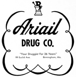 1967 Ariail Drug Co ad.png