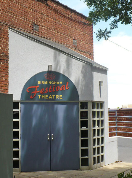 File:Birmingham Festival Theatre entrance.jpg