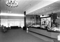 Lobby of the Eastwood Mall Theatre in 1965. Photo by Charles Preston.