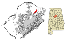 Pinson locator map.png