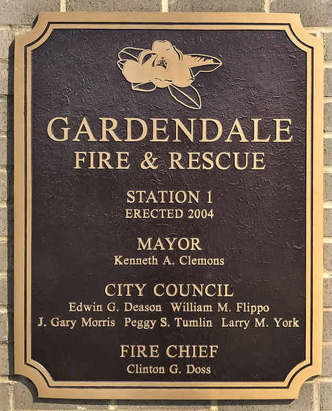 File:Gardendale Fire Station 1 plaque.jpg