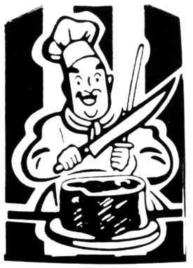 File:Stand N Snack chef logo.png