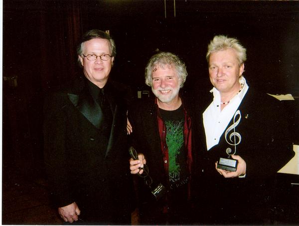 L to R: Ray Reach, Chuck Leavell and Peter Wolf at the 2008 BAMA Awards