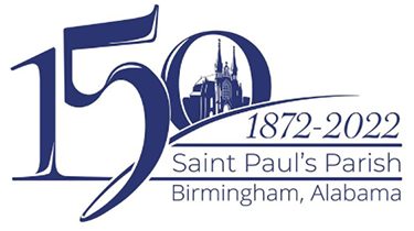 St Pauls 150th anniversary logo.png