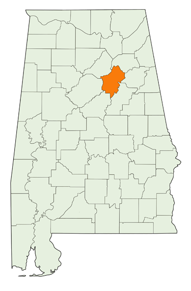 File:St Clair county location map.png