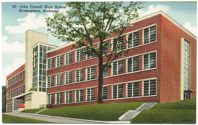 File:John Carroll High School postcard.jpg