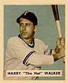 Harry Walker's 1949 Bowman baseball card