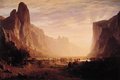 Albert Bierstadt's Looking Down Yosemite Valley, California (1865)