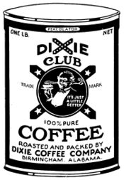Dixie Club Coffee 1928.jpg