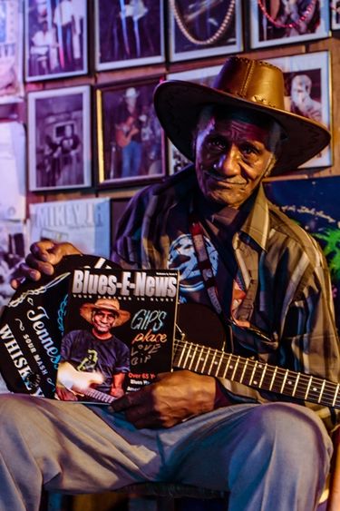 Henry Gipson at Gip's Place. Photo by Lucas Carson Gockel