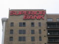 Superior Bank sign on facade of John A. Hand Building