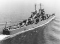 The USS Birmingham (CL-62) in 1943