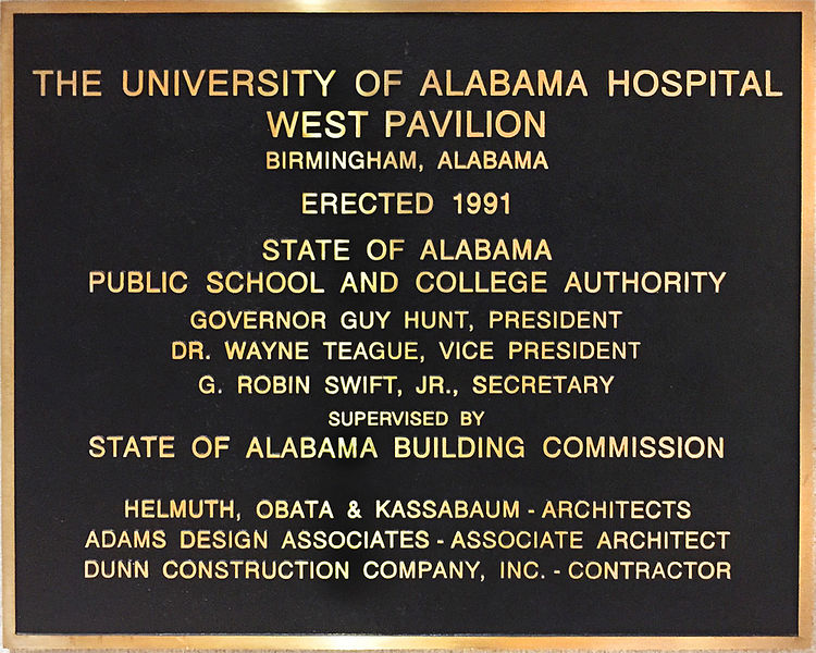 File:West Pavilion plaque.jpg