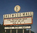 Eastwood Mall's sign in 1966
