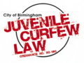 Birmingham curfew