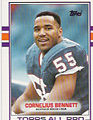 Cornelius Bennett football card