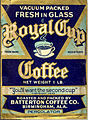 1930s Royal Cup label