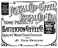 1920 ad for Batterton Coffee Co.