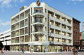 Rendering of the planned "The Parisian" apartments