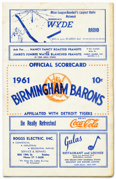File:1961 Barons scorecard.jpg