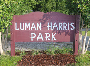Luman Harris Park sign.jpg