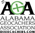 Alabama Geocachers Association logo