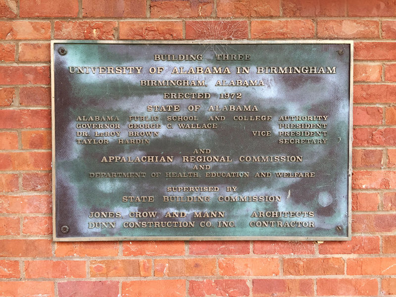 File:UAB Humanities Building plaque.jpg