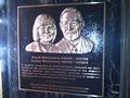 Alabama Theatre: Cecil and Linda Whitmire plaque
