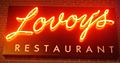 Lovoy's Italian Restaurant sign
