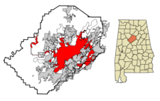 Birmingham locator map.png
