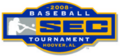 2008 SEC Baseball Tournament logo